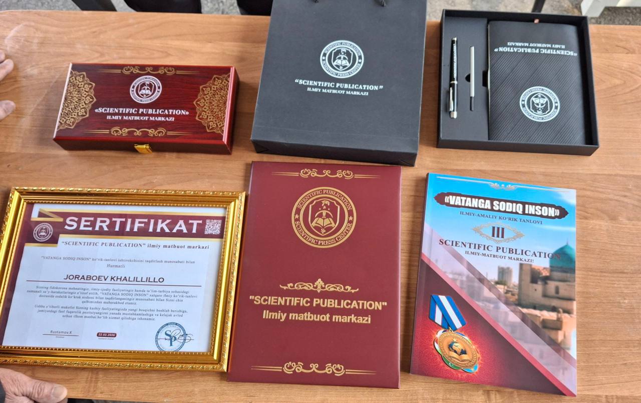 Мукофот муборак бўлсин